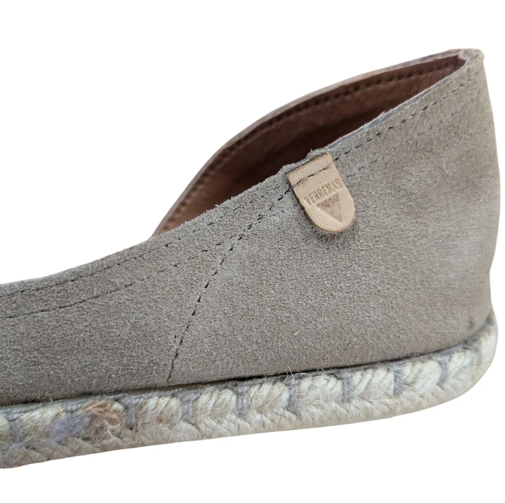 Verbena Cruz Tan D'Orsey Espadrille Flats Size 39 - Picture 10 of 11